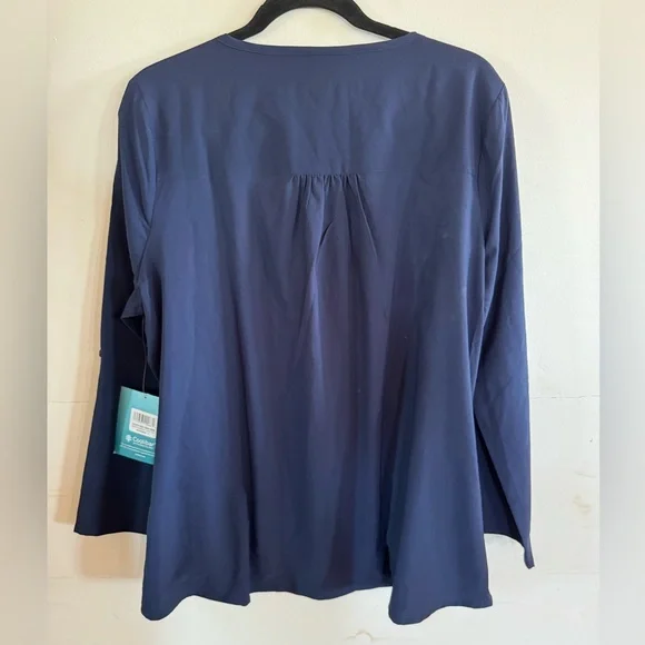 Coolibar Women’s L Santa Barbra Tunic Top UV Protection Vacation Cruise Beach - Picture 7 of 14